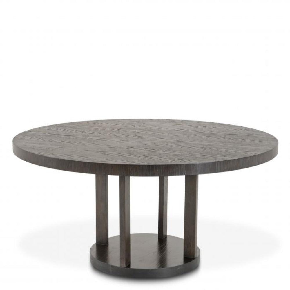 Drummond Round Dining Table by Eichholtz-Dining Table-Renaissance Design Studio