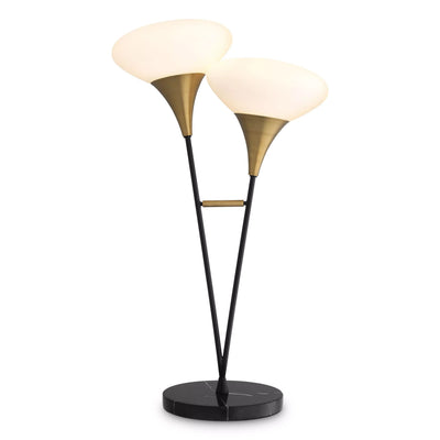 Duco Table Lamp antique brass finish by Eichholtz 20% off Eichholtz lamps