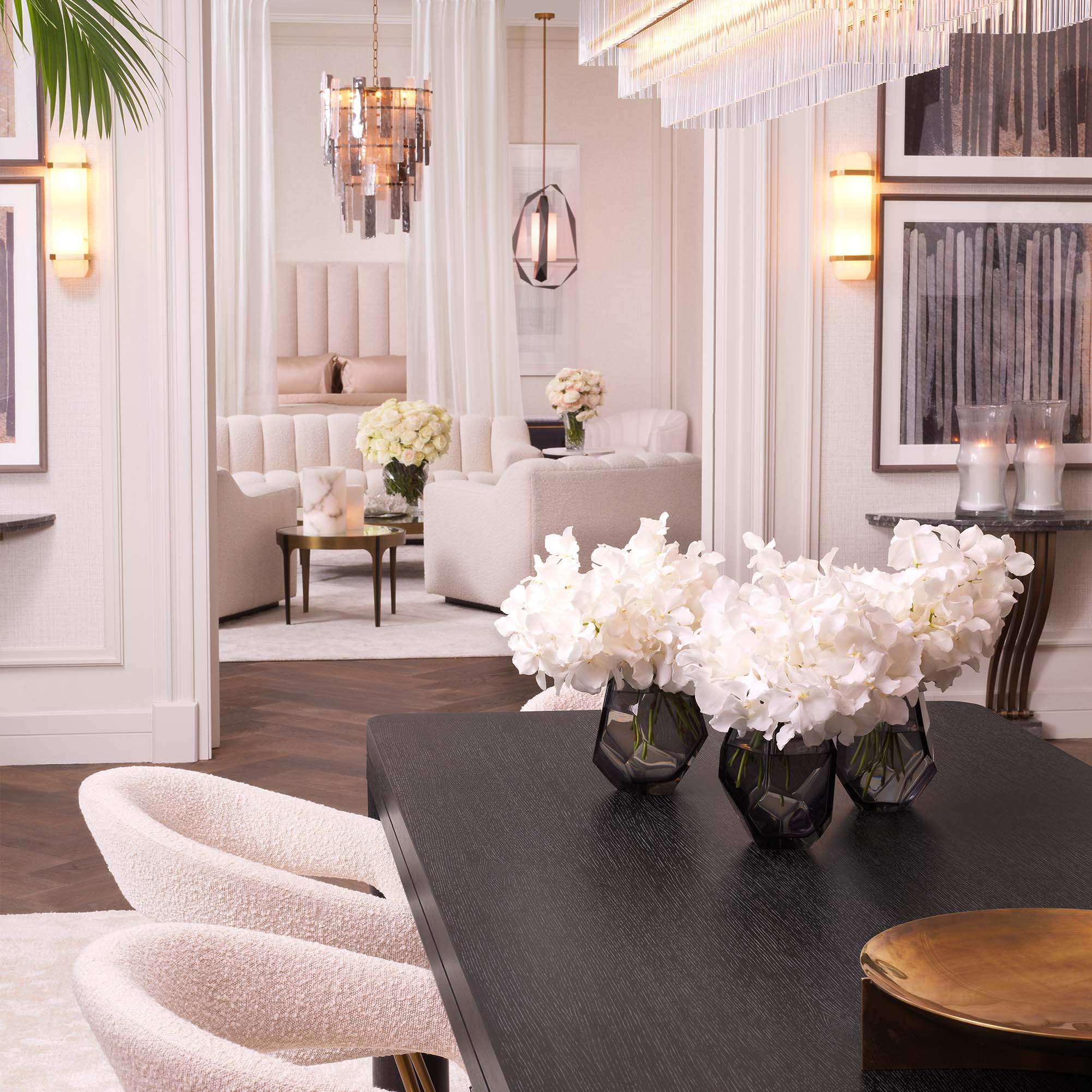 Dune 300cm Dining Table by Eichholtz REDUCED by 30% in our Grand Sale-Dining Table-Renaissance Design Studio