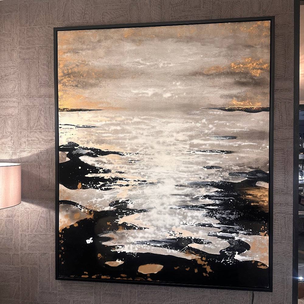 Eartha x large abstract wall art-Renaissance Design Studio