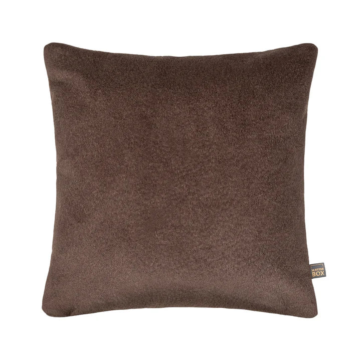 Easkey Large 58 cm Cushion - Chocolate REDUCED.-Cushions-Renaissance Design Studio