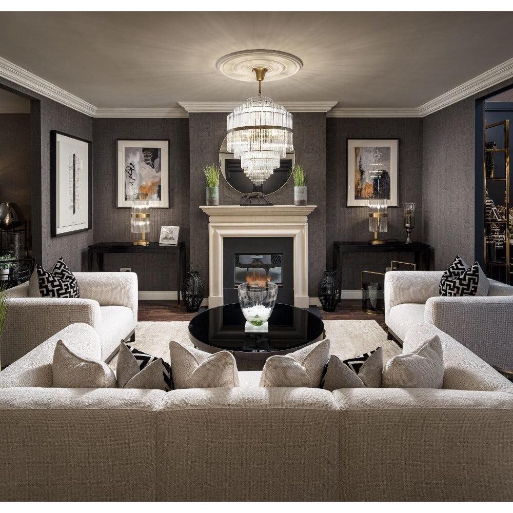 East Double Chandelier by Eichholtz Reduced-Renaissance Design Studio