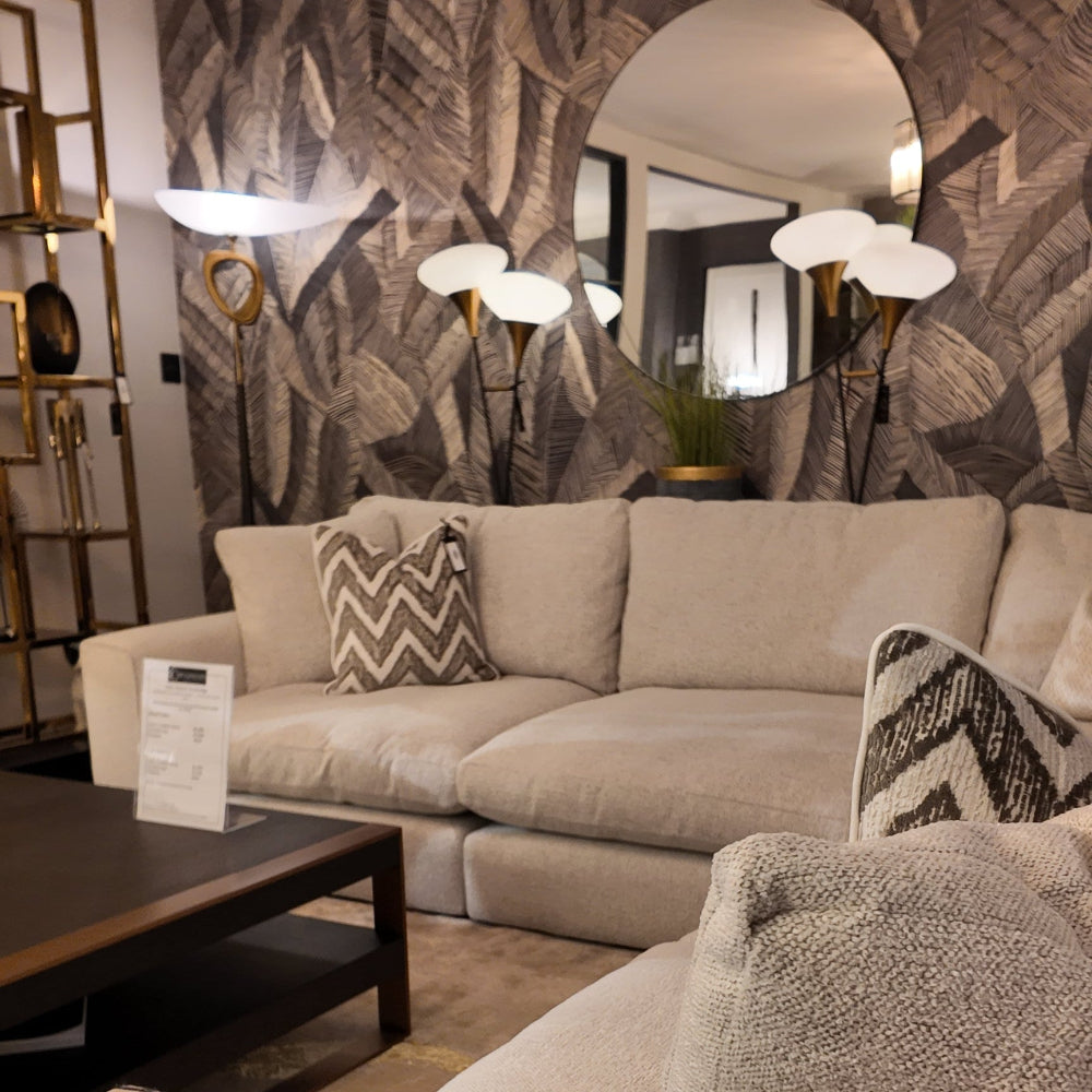 Eden Camden Superior Modular Sofa Custom made by WESTBRIDGE in H2 Boucle-Renaissance Design Studio
