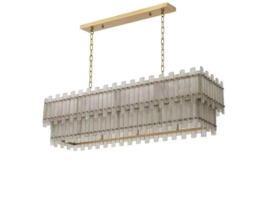 Chandelier Caprera rectangular by Eichholtz by Eichholtz