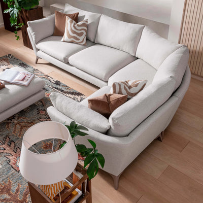 Sofa Elton by Whitemeadow featuring diagonal corner
