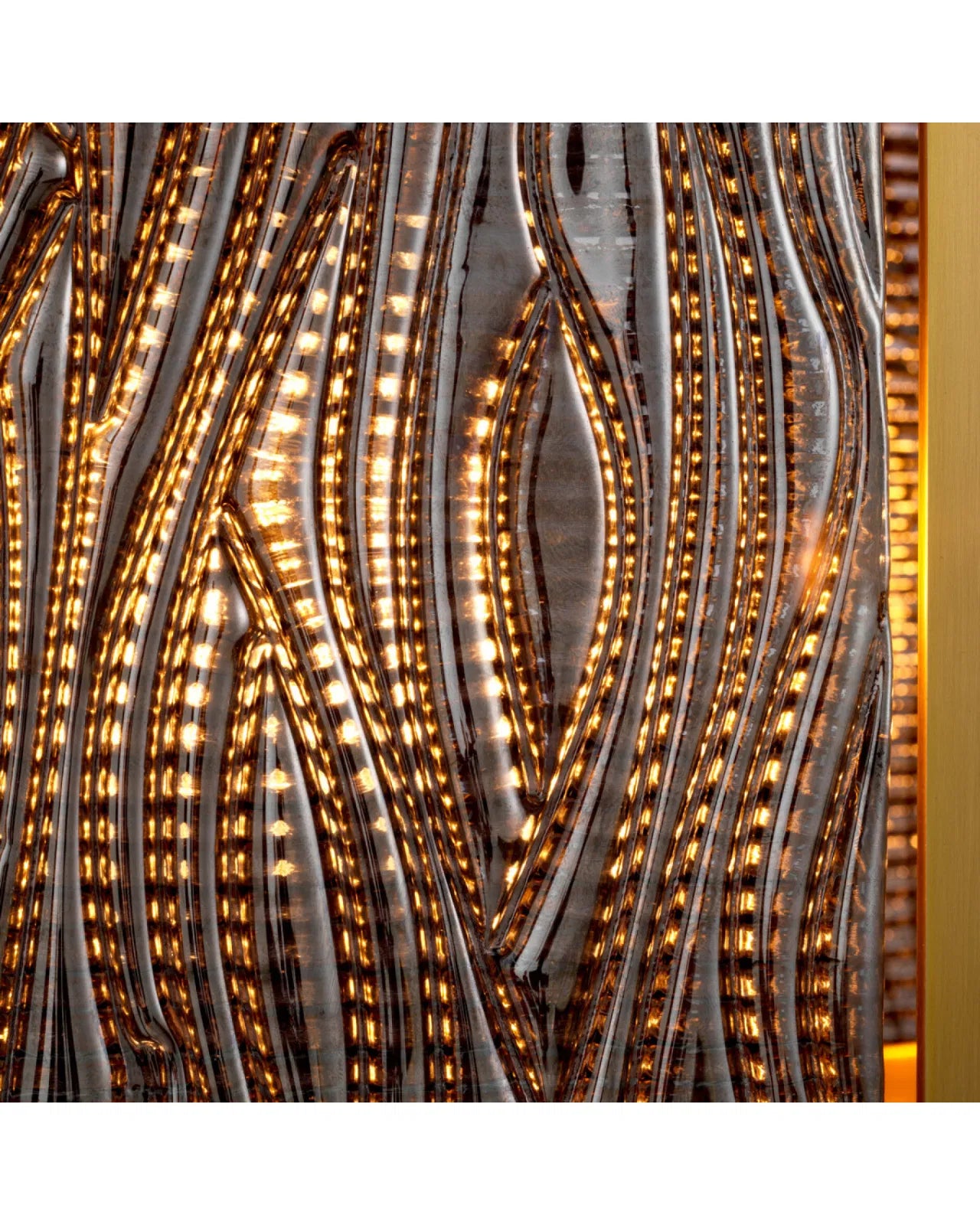 Chandelier Elysian Antique brass finish | smoke glass. by Eichholtz