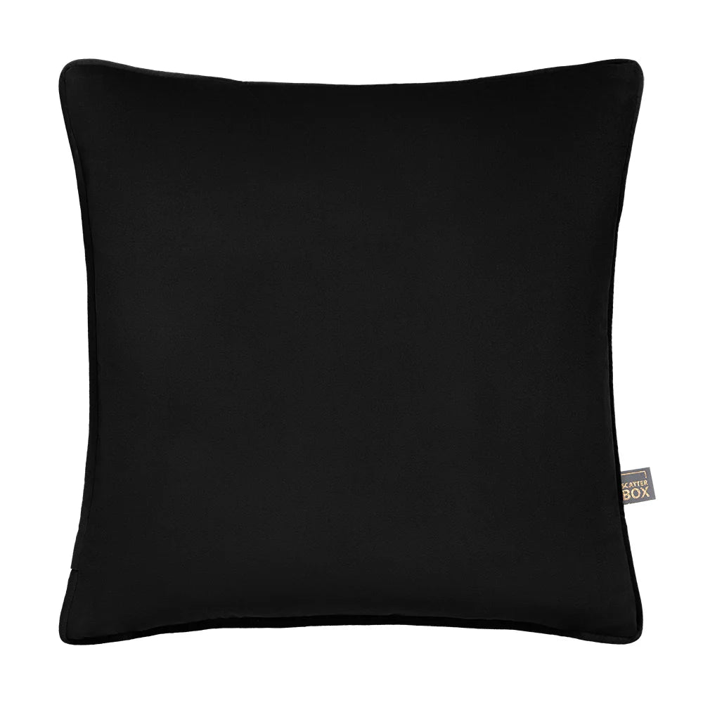Erin Plain Black Cushions-Renaissance Design Studio