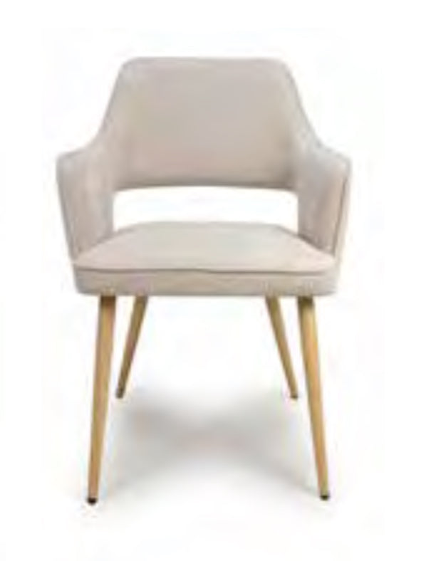 Errol Chairs – Counter & Bar Stool with Oak Legs (5 Colour Options)-Renaissance Design Studio