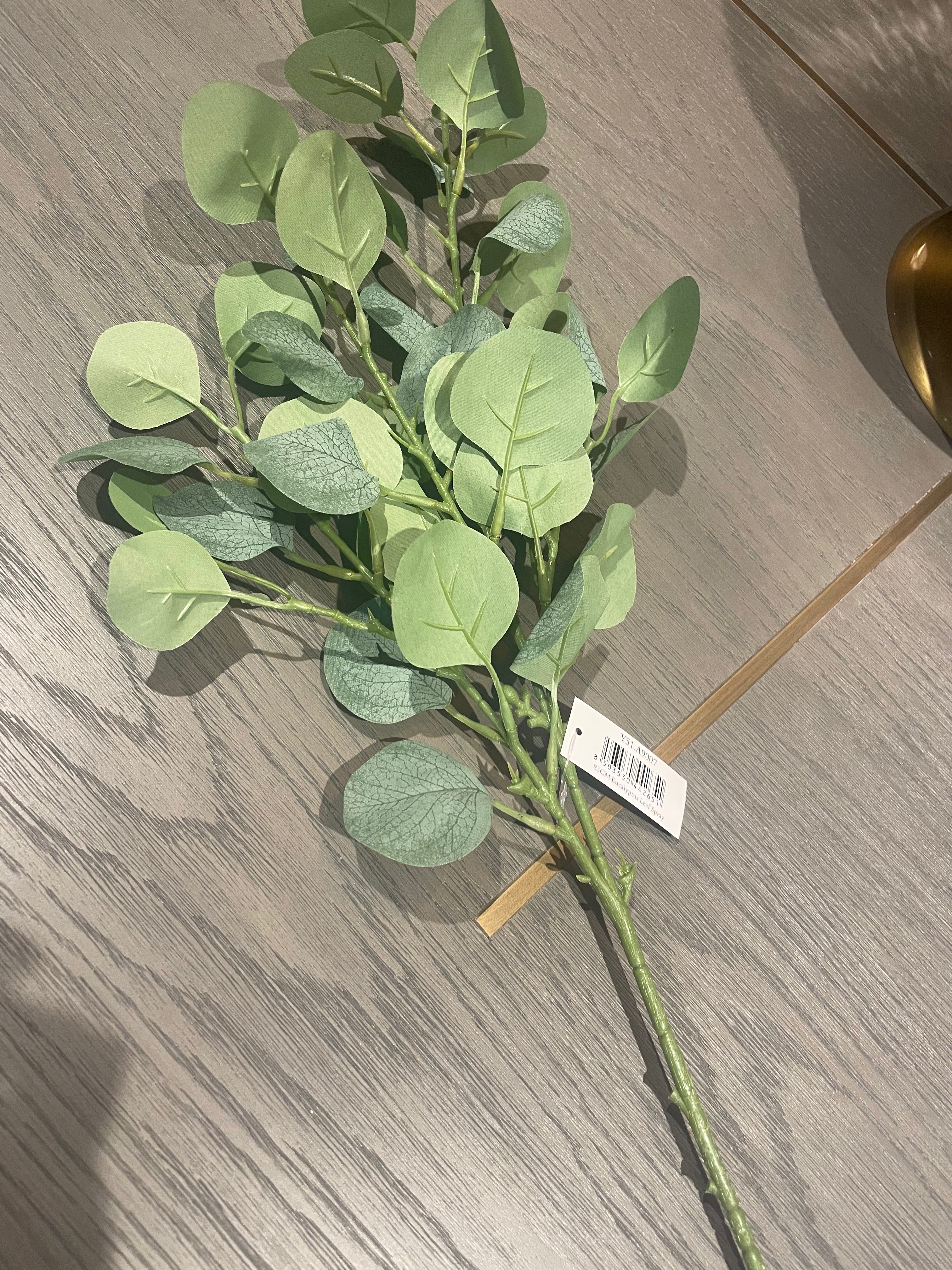 Eucalyptus leaf spray 83 cm-Renaissance Design Studio