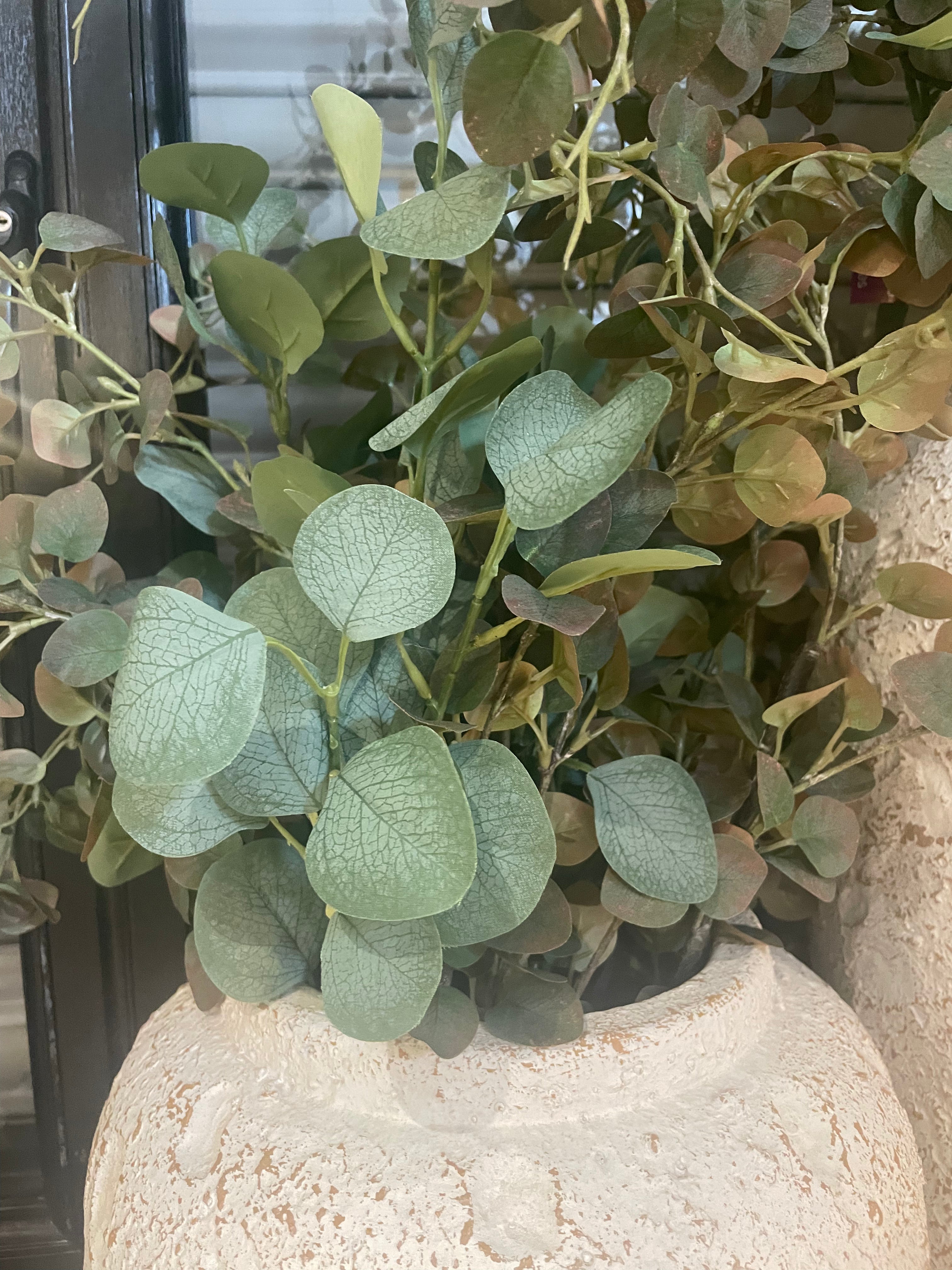 Eucalyptus leaf spray 83 cm-Renaissance Design Studio