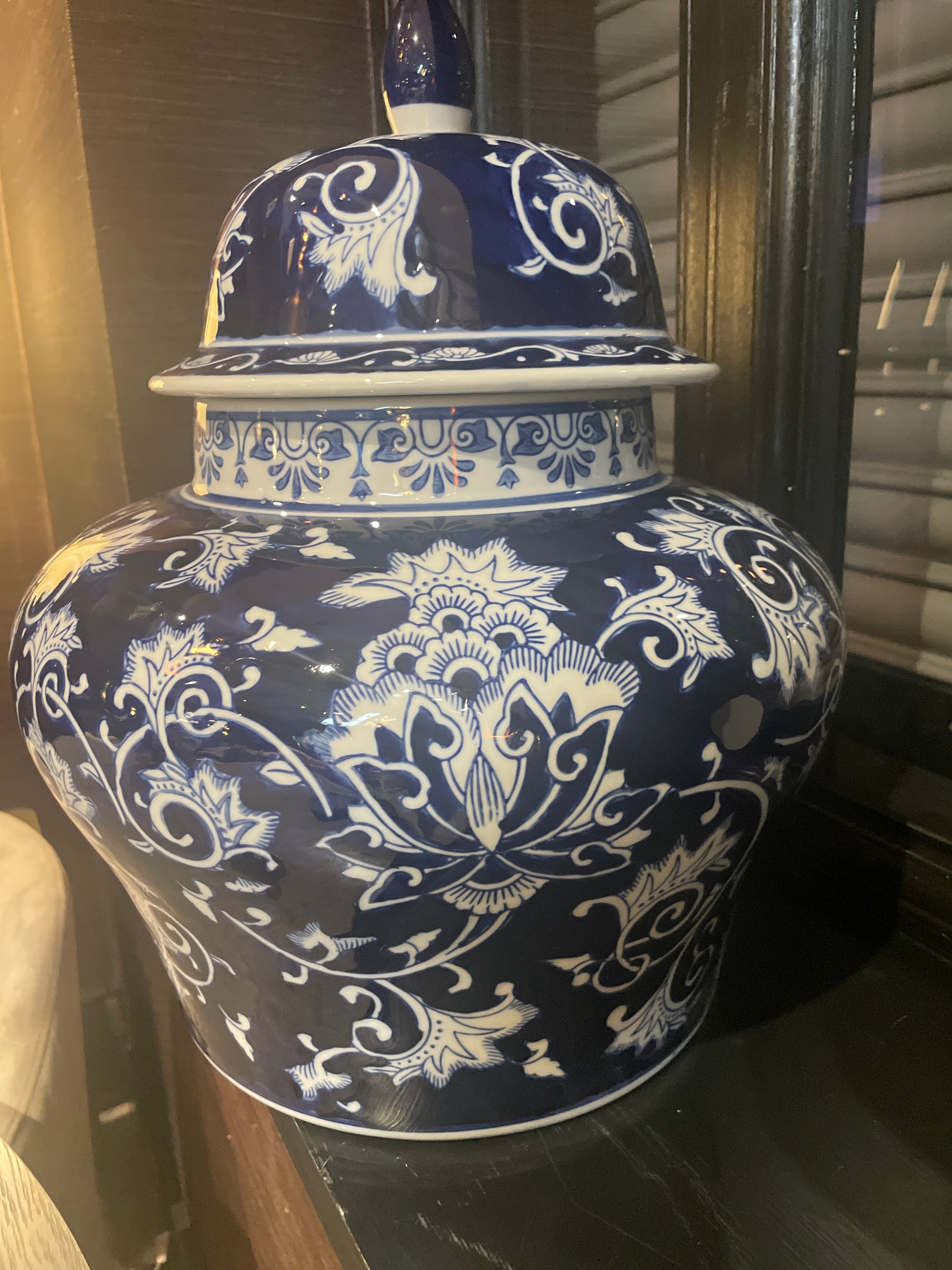 Extra large Classic Ginger Jar A Line 43 cm x 36 cm. one only !-Renaissance Design Studio