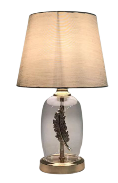 Feather Small Bedside Lamp 33cm-Renaissance Design Studio