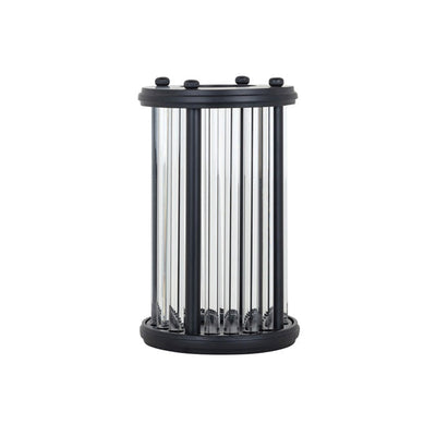 Feray Luxury Glass and Black hurricane