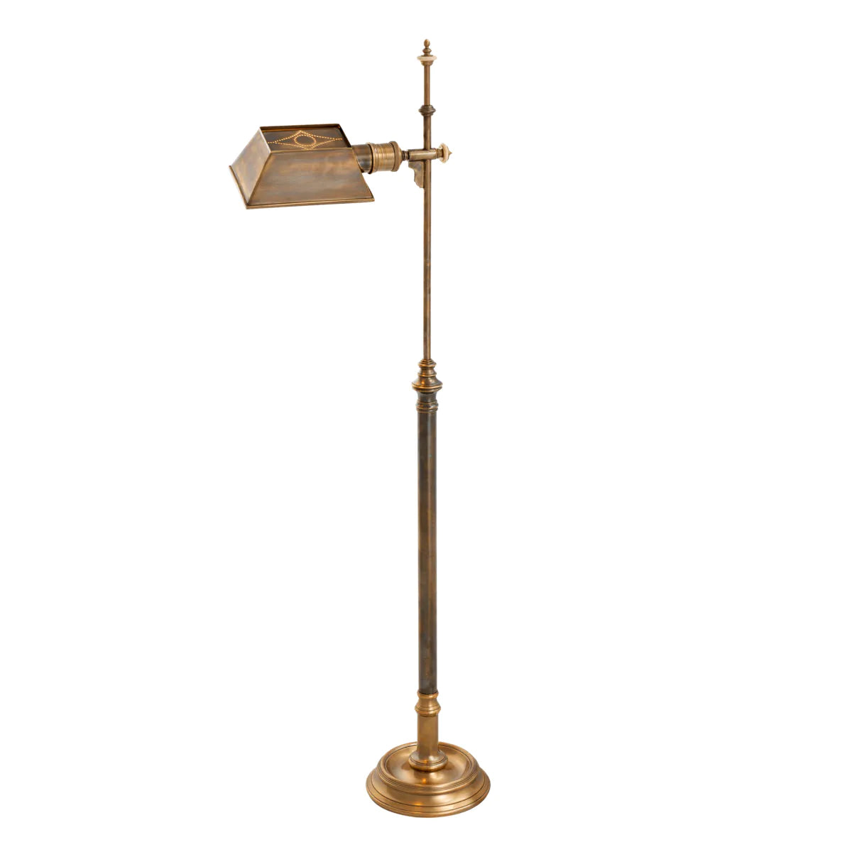 Floor Lamp Charlene Vintage brass finish by Eichholtz-floor lamp-Renaissance Design Studio