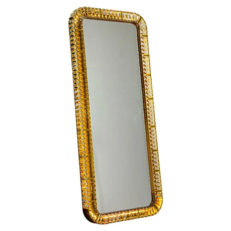 Floor lamp mirror with led light Kahlo-Renaissance Design Studio