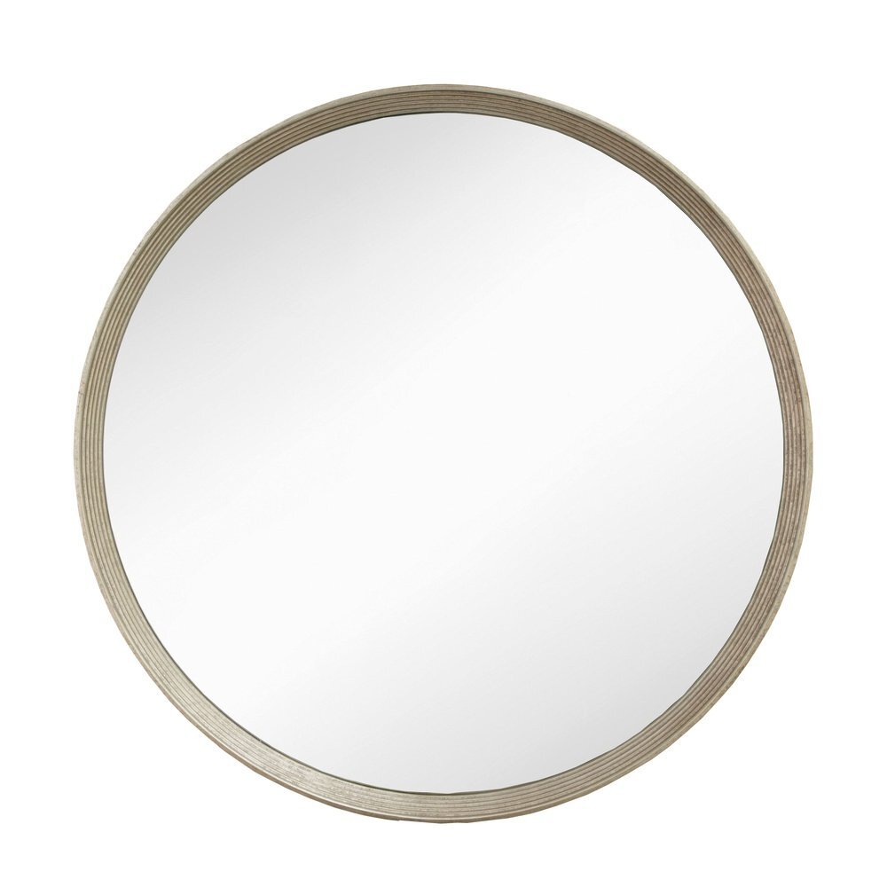Foyle Gold Rim contemporary Mirror by RV ASTLEY 106 cm in Champagne gold-Renaissance Design Studio