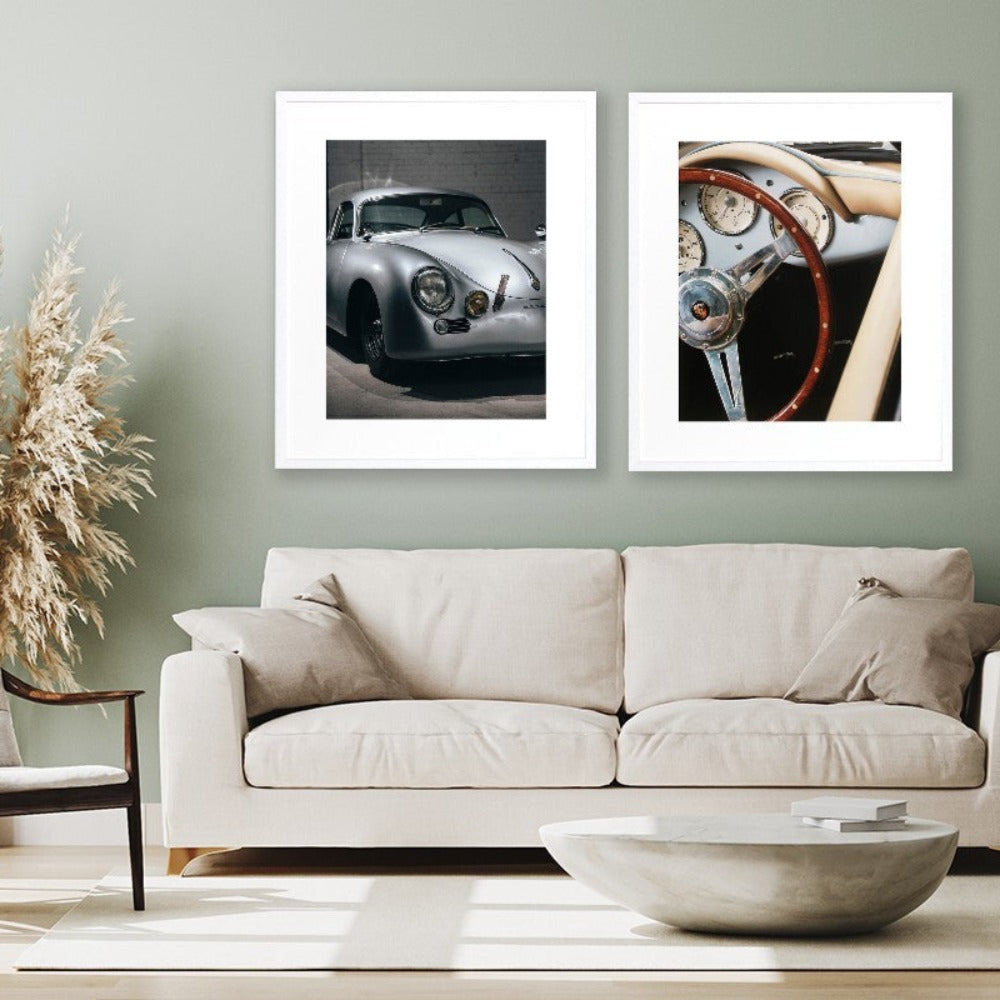 Framed Art - Classic car 3-Renaissance Design Studio