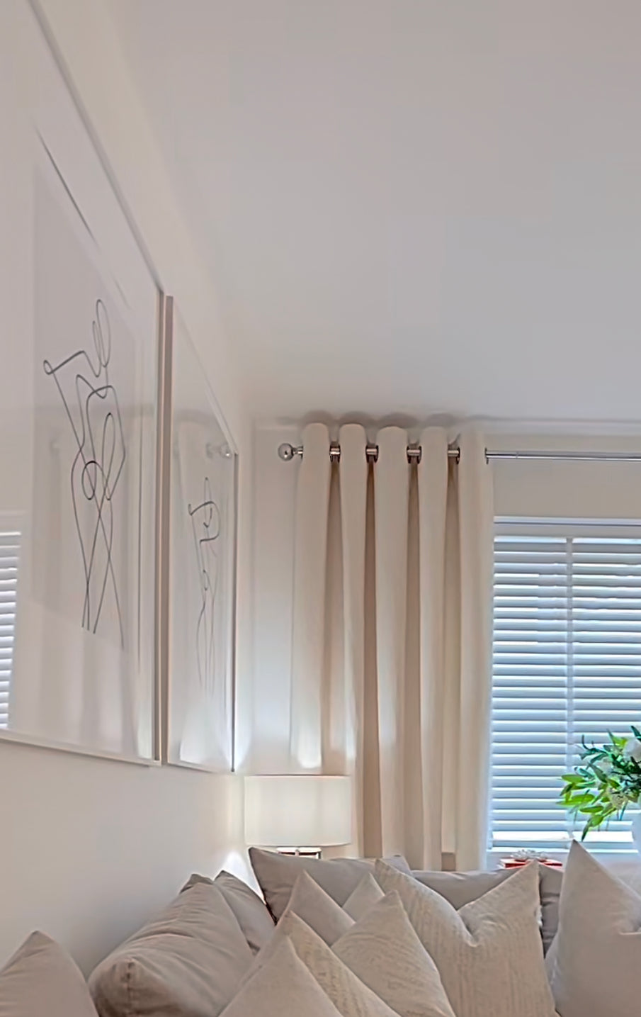 Framed Art - Serenity Lines-Renaissance Design Studio