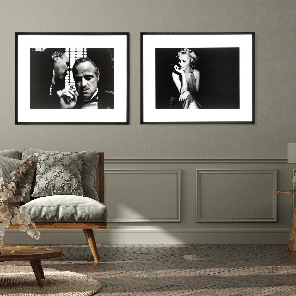 Framed art - The Godfather. Reduced-pictures wall art-Renaissance Design Studio
