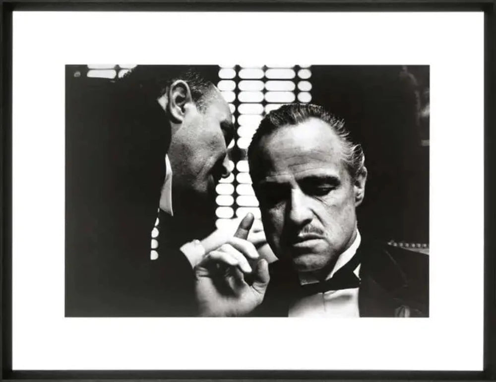 Framed art - The Godfather. Reduced-pictures wall art-Renaissance Design Studio