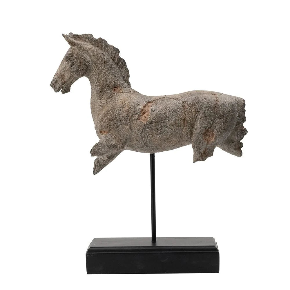 Horse Sculpture on Stand by Mindy Brownes