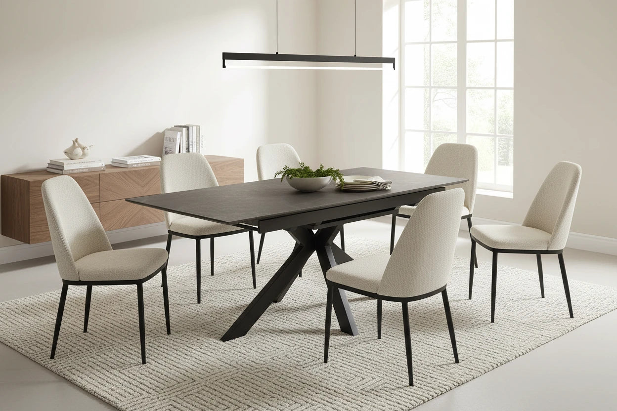 Galant smart top dining table which extends also !-Renaissance Design Studio