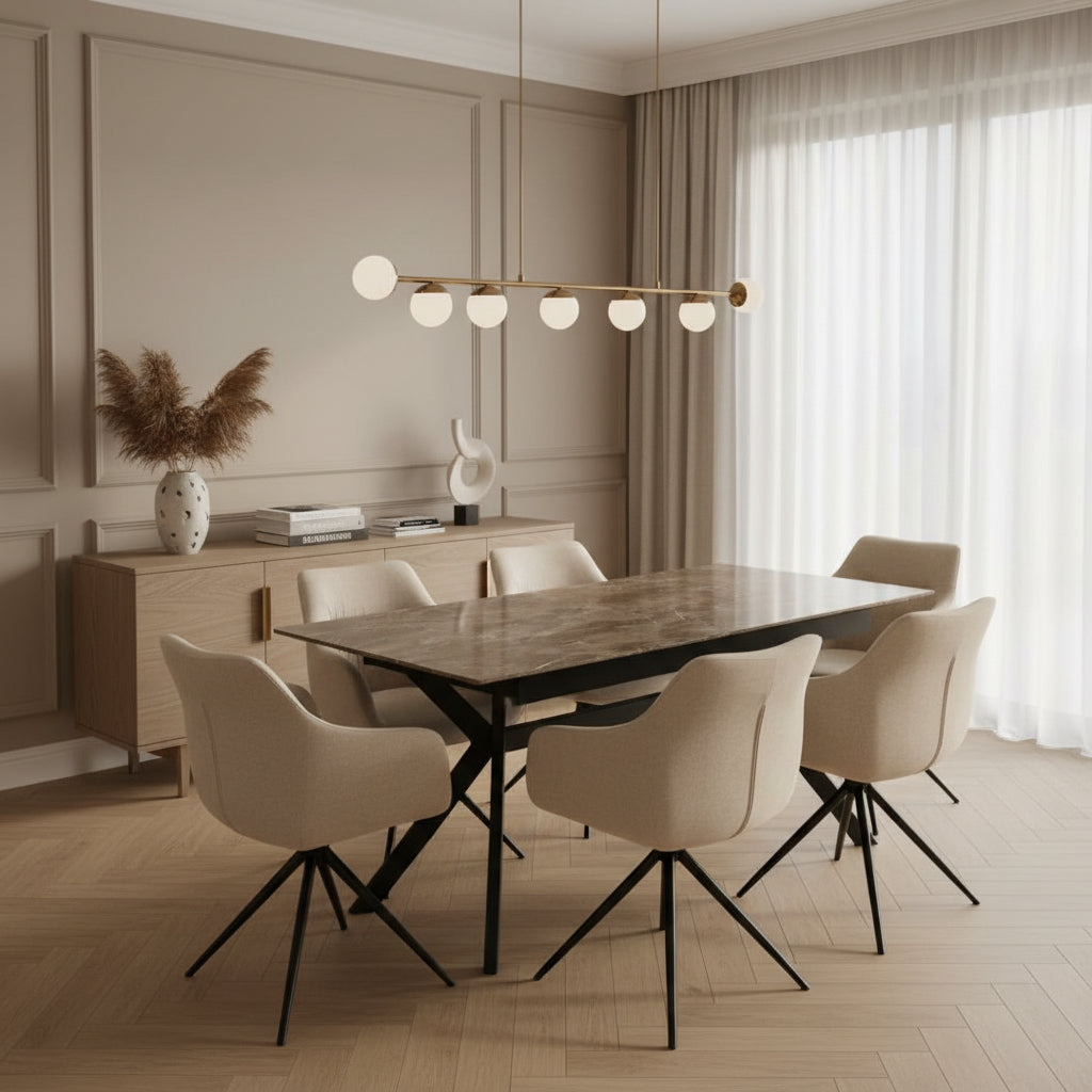 Galant smart top dining table which extends also !-Renaissance Design Studio
