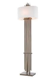 Gatsby v Bronze Floor Lamp-Floor Lamp-Renaissance Design Studio