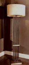 Gatsby Vienna Bronze Floor Lamp by RV Astley-Renaissance Design Studio