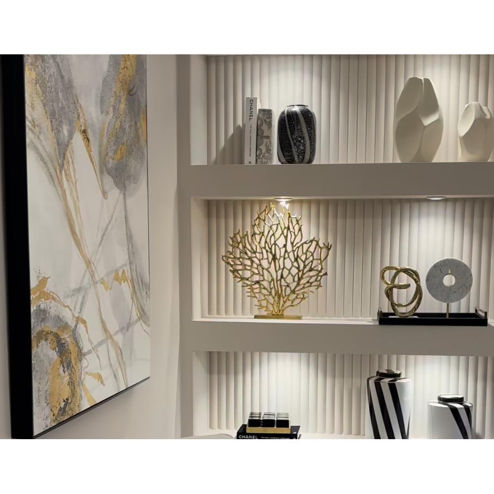 Gold Tree Sculpture-Renaissance Design Studio