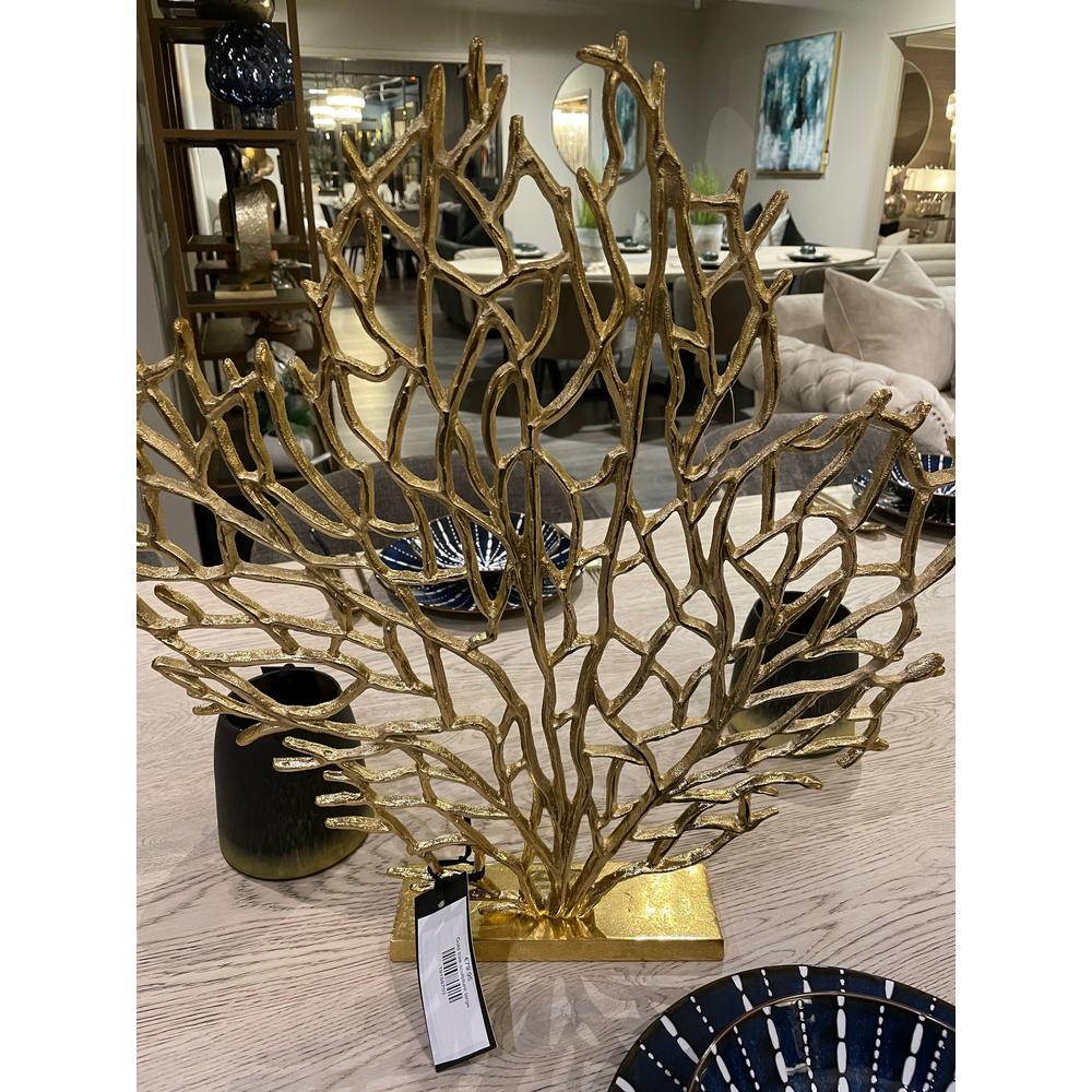 Gold Tree Sculpture-Renaissance Design Studio