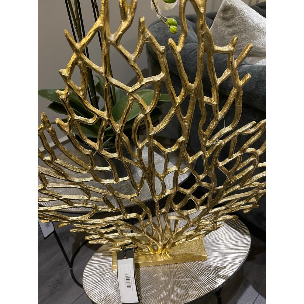 Gold Tree Sculpture-Renaissance Design Studio