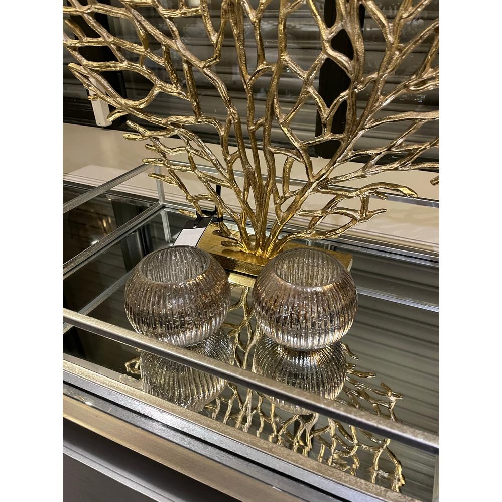 Gold Tree Sculpture-Renaissance Design Studio
