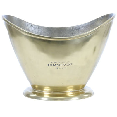 Gold wine and champagne cooler