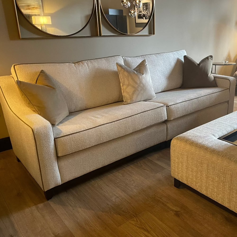 Granada Bespoke Sofa Large 3 seater sofas reduced 2 available ex showroom-Renaissance Design Studio