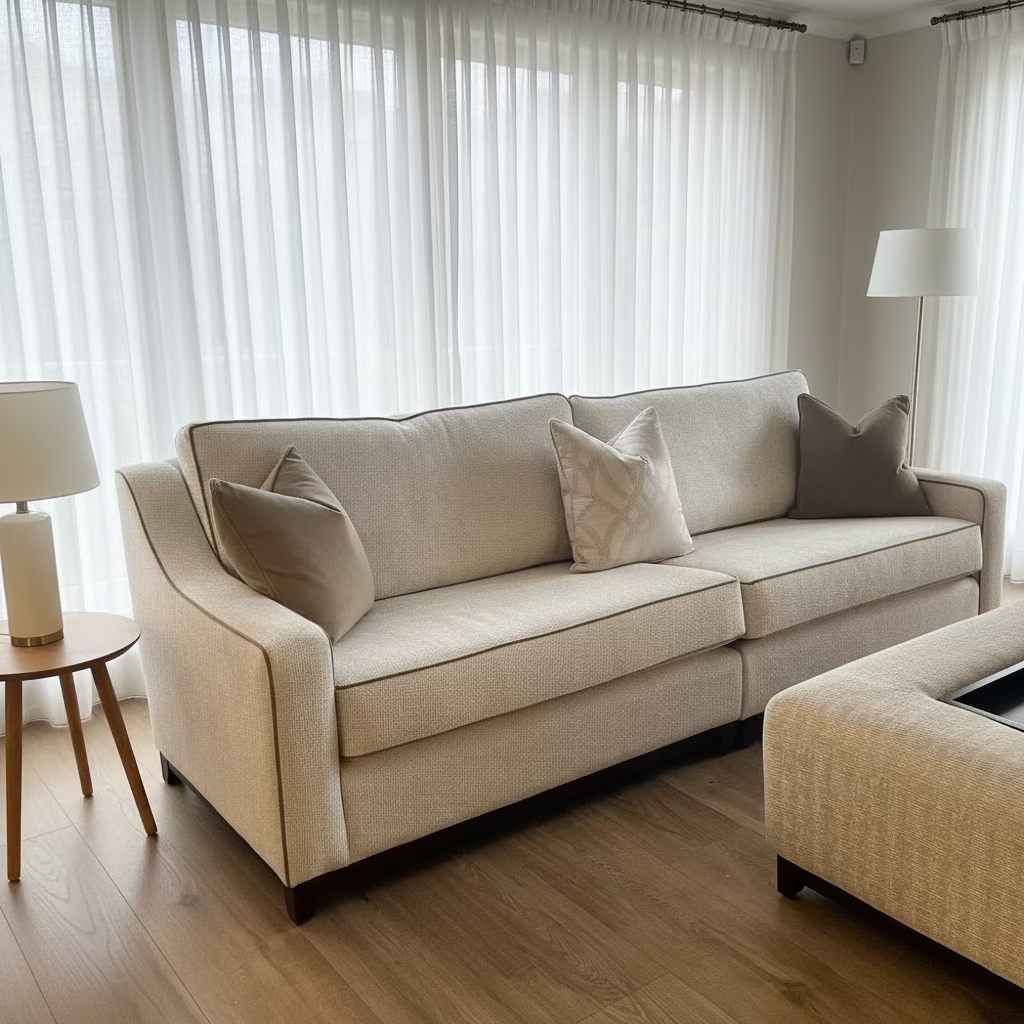 Granada Bespoke Sofa Large 3 seater sofas reduced 2 available ex showroom-Renaissance Design Studio