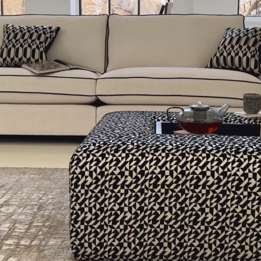 Granada Bespoke Sofa Large 3 seater sofas reduced 2 available ex showroom-Renaissance Design Studio