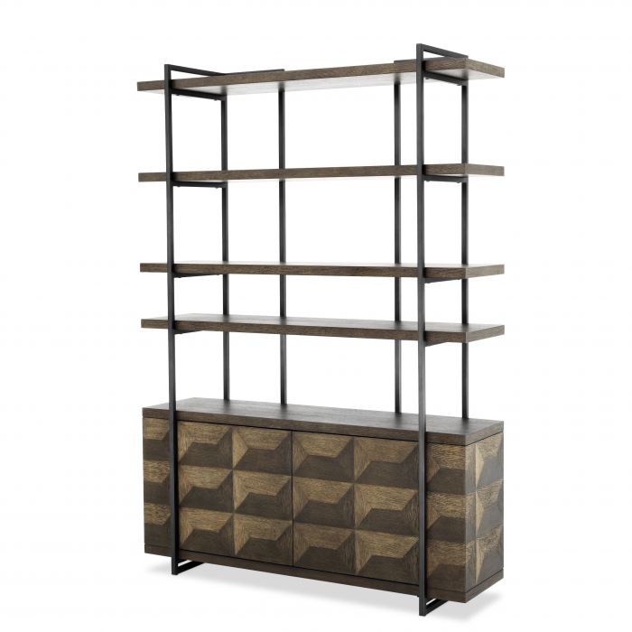 Gregorio Wall display cabinet by Eichholtz-wall unit-Renaissance Design Studio