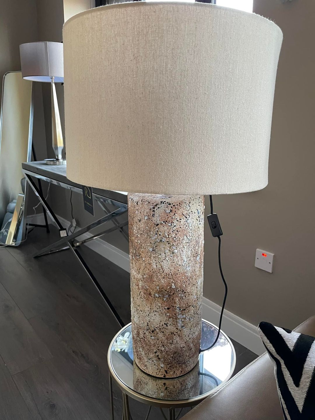 Grove Stone Table Lamp Reduced-Renaissance Design Studio