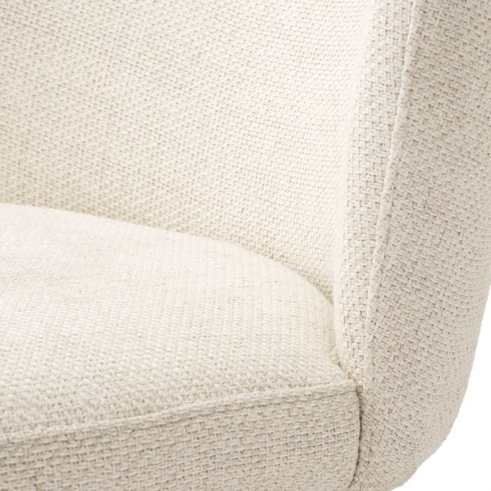 Halard designer dining chair various fabrics by Eichholtz-Renaissance Design Studio