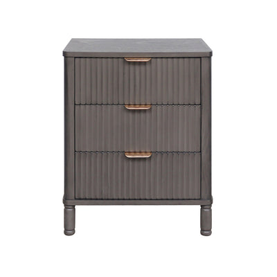 Harvey bedside 3 drawer Ebony cabinet . Special deal NETT