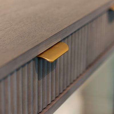 Harvey Ebony console table in choice of size nett.