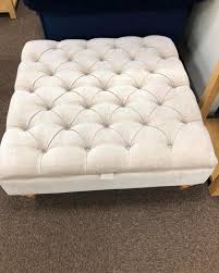 Heaven Deep Buttoned Footstool by Westbridge reduced-Renaissance Design Studio