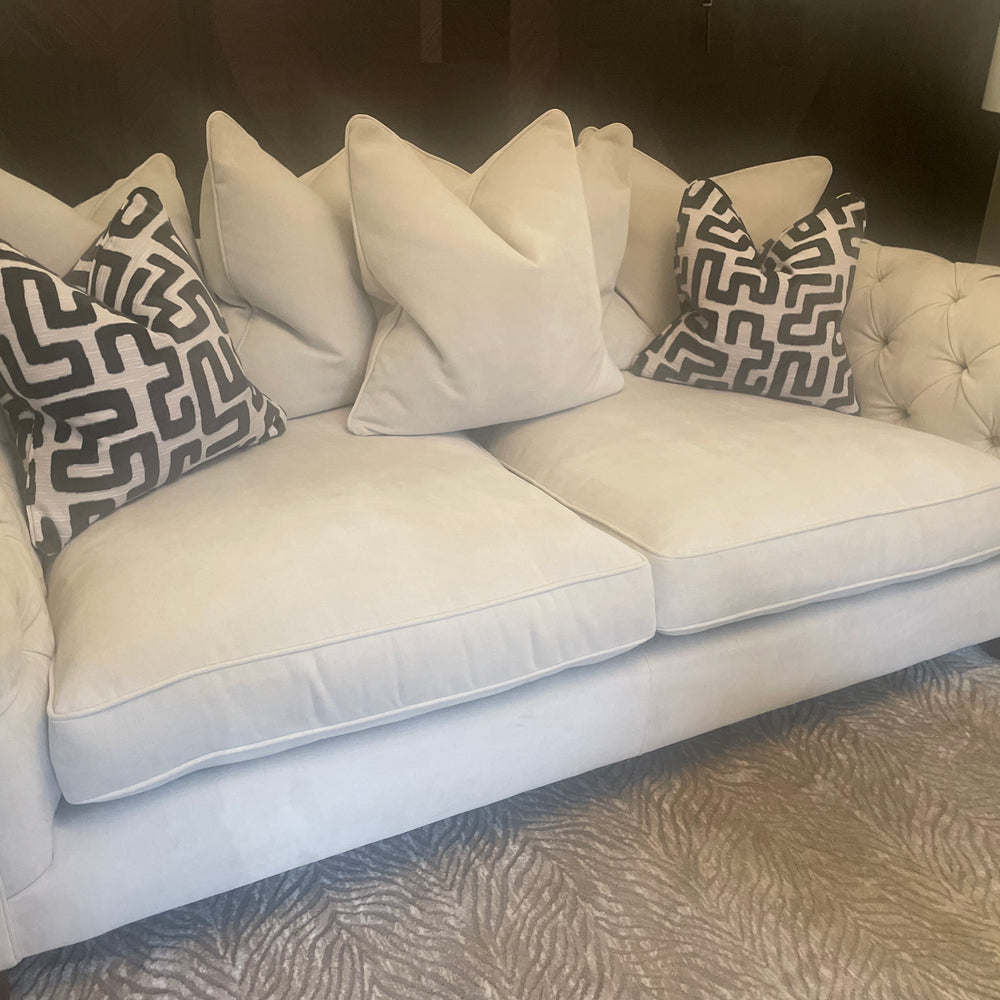Heavenly superb large cushy  sofas by Spirit UK Westbridge reduced price  instore