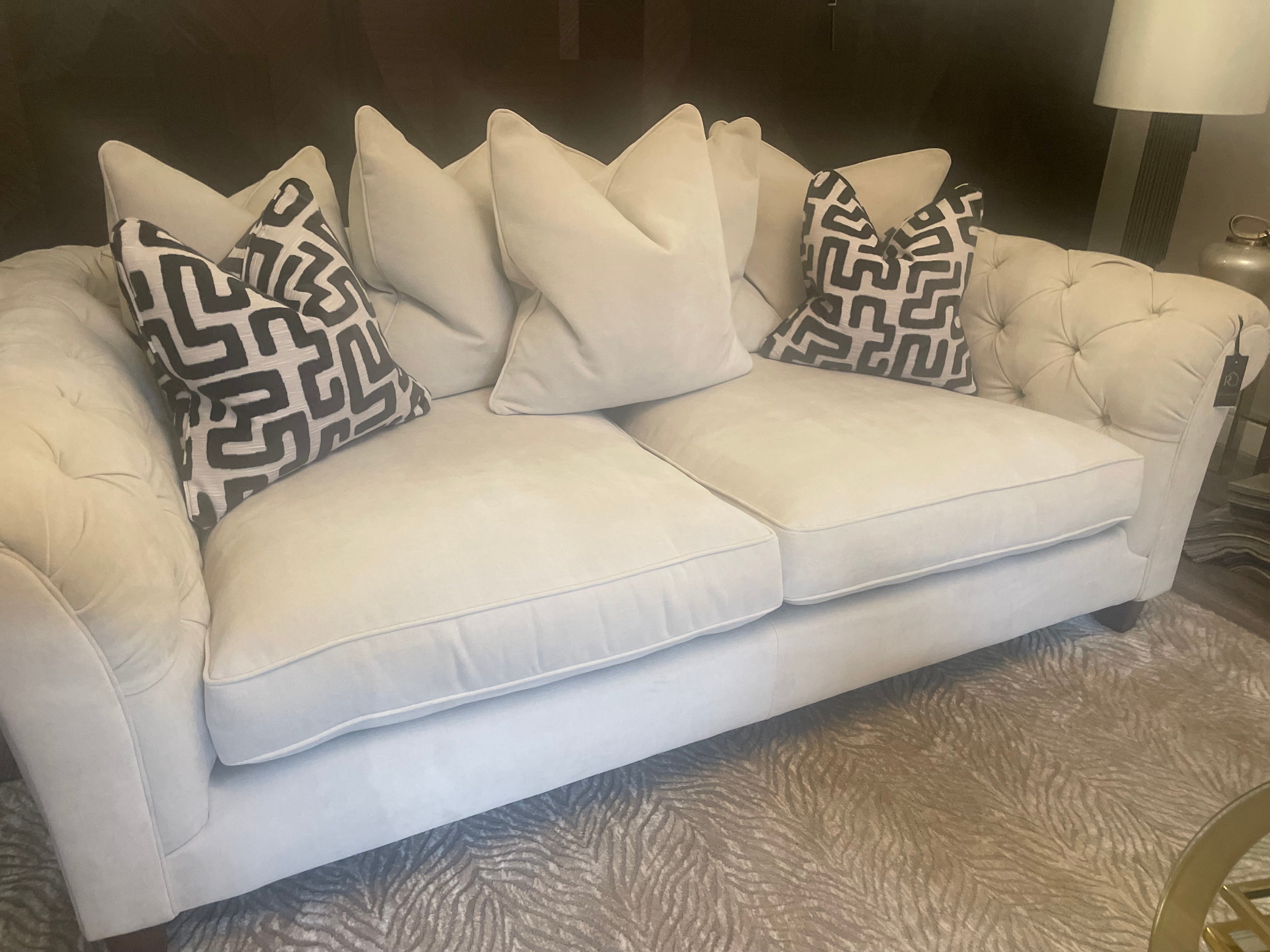 Heavenly superb large cushy sofas by Spirit UK Westbridge reduced price instore-Renaissance Design Studio