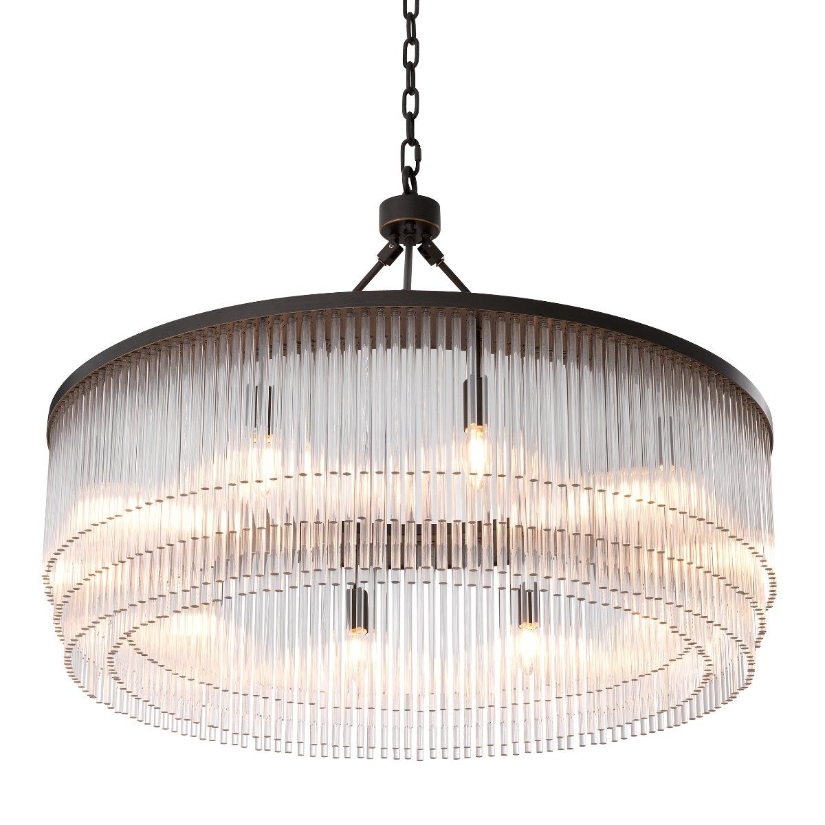 Hector Large Art Deco Chandelier by Eichholtz Ex Showroom-Renaissance Design Studio