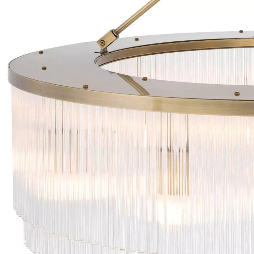 Hector Large Art Deco Chandelier by Eichholtz reduced by €500-Renaissance Design Studio