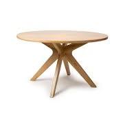 Henry Dining collection tables or sideboard in light oak-Dining table round-Renaissance Design Studio