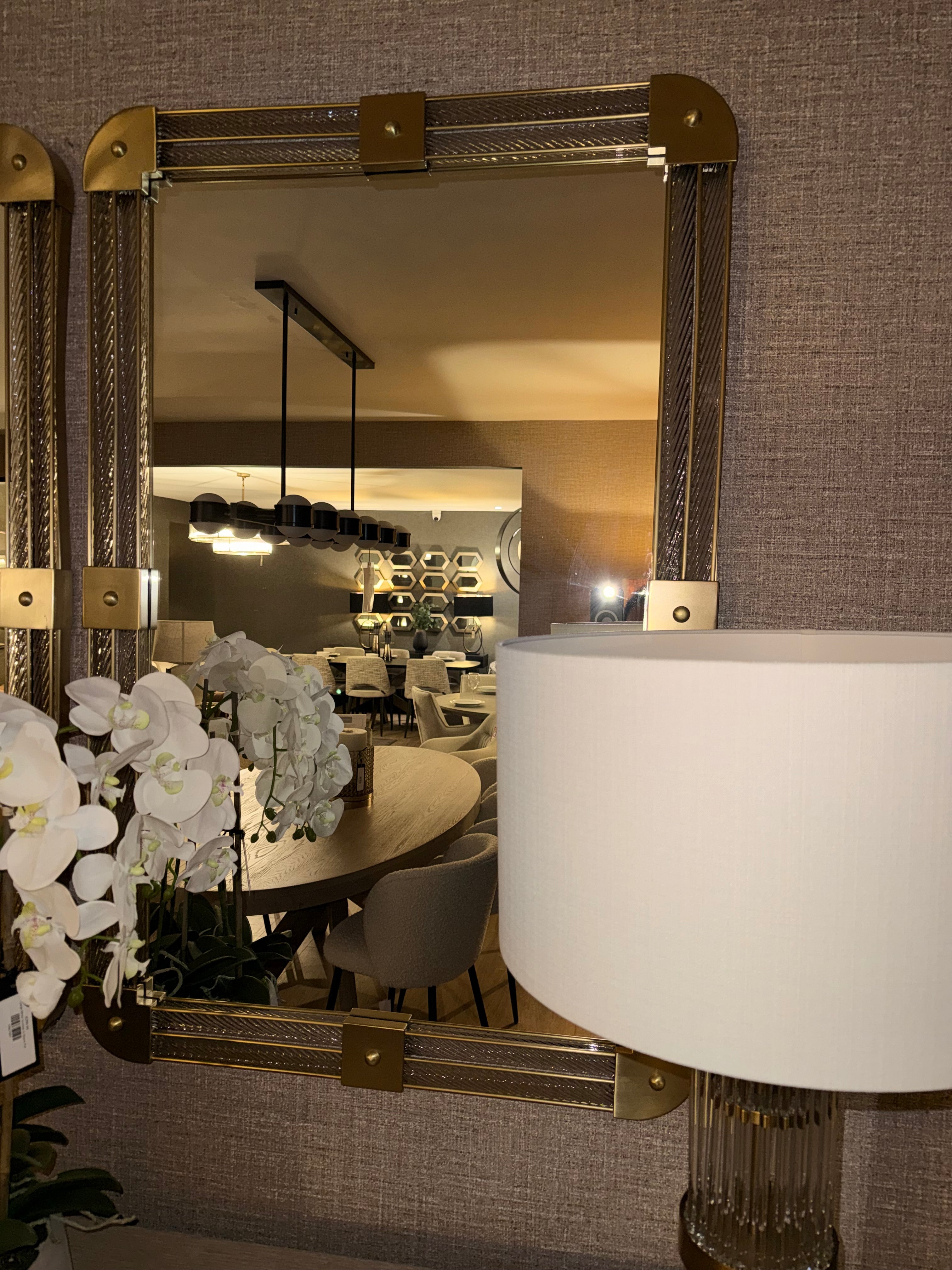 Heracles Mirror iArt Deco Style by Eichholtz - Ex Showroom Save 40%-Renaissance Design Studio