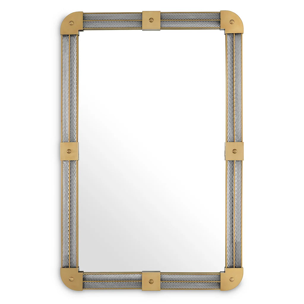 Heracles Mirror iArt Deco Style by Eichholtz - Ex Showroom Save 40%-Renaissance Design Studio